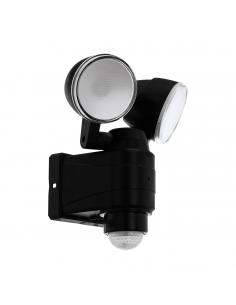 EGLO 98189 - CASABAS Outdoor wall light with motion sensor in black acrylic and acrylic