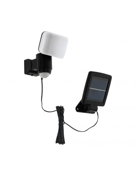 EGLO 98195 - CASABAS Outdoor wall light with motion sensor in black acrylic and acrylic