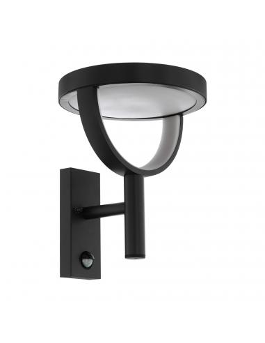 EGLO 98233 - FRANCARI Outdoor wall light with motion sensor in Anthracite Cast Aluminum and Acrylic