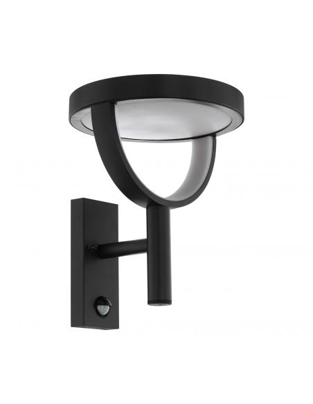 EGLO 98233 - FRANCARI Outdoor wall light with motion sensor in Anthracite Cast Aluminum and Acrylic