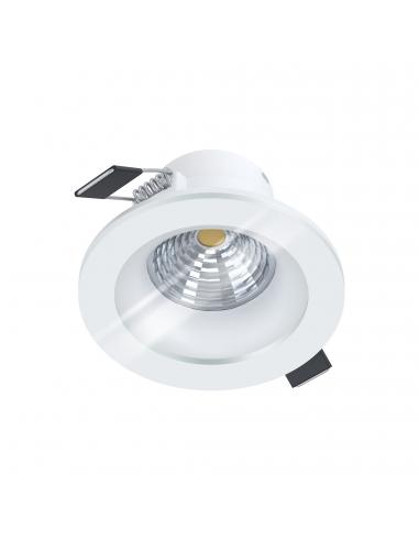 EGLO 98238 - SALABATE Lámpara Empotrable LED en Aluminio blanco y Vidrio