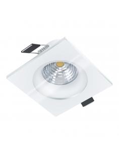EGLO 98239 - SALABATE Lámpara Empotrable LED en Aluminio blanco y Vidrio