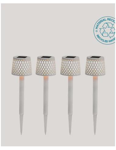 PACK 4 GRETITA WARM SOLAR WHITE COLOR