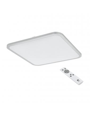 EGLO 98258 - COGOLETO LED Ceiling Light in Steel, white plastic, silver and Acrylic