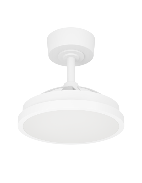 CeilingFan with light White - MALPICA