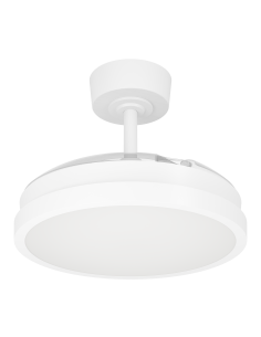 Ventilador de techo con luz Blanco - MALPICA