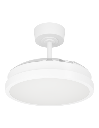 CeilingFan with light White - MALPICA