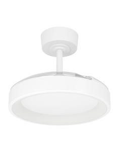 Ventilador de techo con luz Blanco - TORREYA