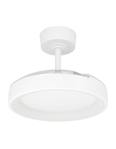 Ventilador de techo con luz Blanco - TORREYA