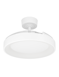 Ventilador de techo con luz Blanco - TORREYA