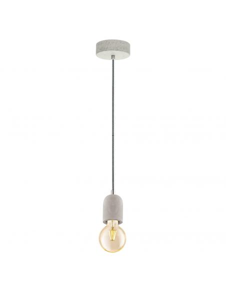 EGLO 32531 - YORTH Lámpara de Salón en Acero gris