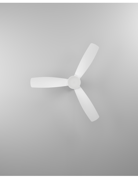ceilingFan with light White - BONASSOLA