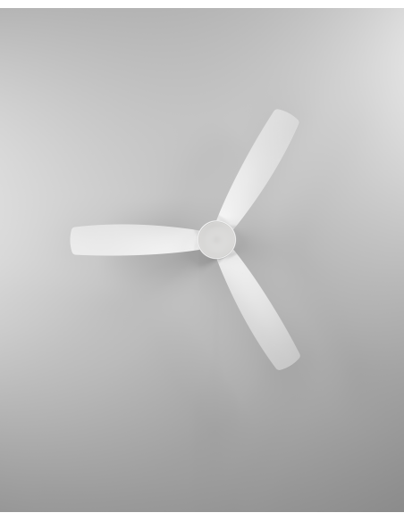 ceilingFan with light White - BONASSOLA
