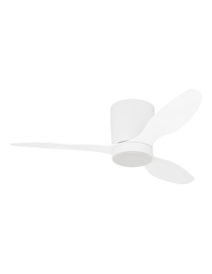 Ventilador de techo con luz Blanco - BARACARÈS