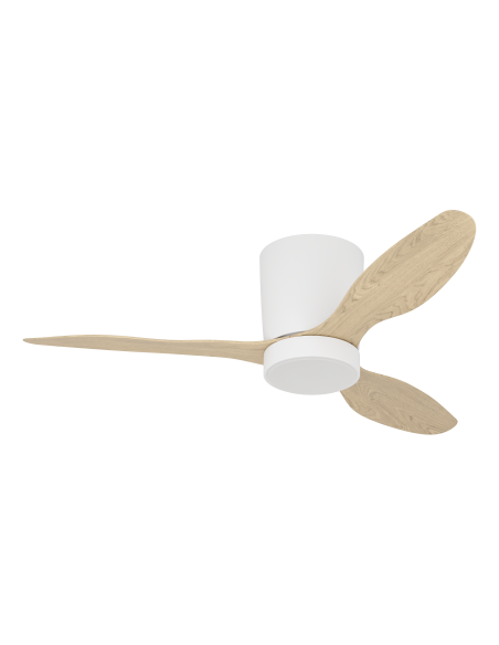 Ventilador de techo con luz Blanco - BARACARÈS