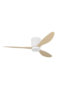 Ventilador de techo con luz Blanco - BARACARÈS