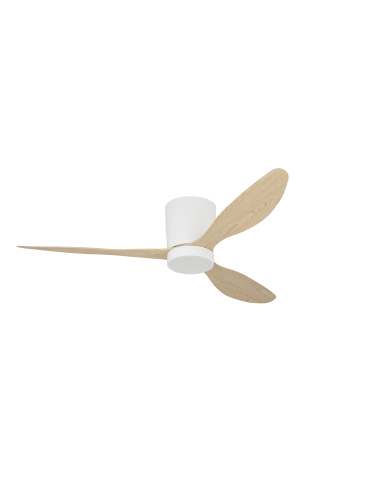 Ventilador de techo con luz Blanco - BARACARÈS