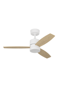 Ventilador de techo con luz Blanco - BARACARÈS