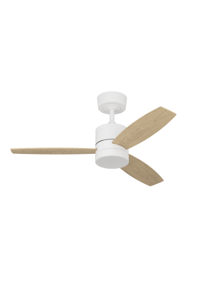 Ventilador de techo con luz Blanco - BARACARÈS