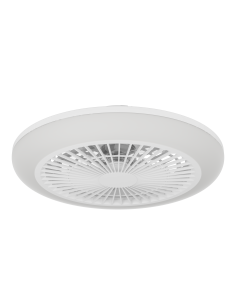 Ventilador de techo con luz Blanco - SALVADOR