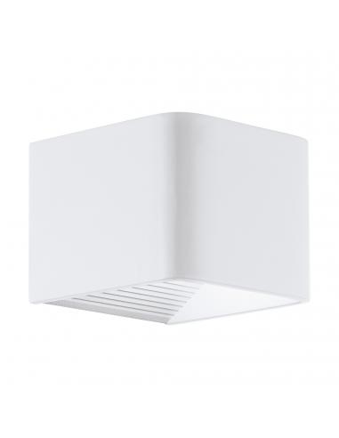 EGLO 98266 - DONINNI 1 Outdoor LED Wall Light in White Aluminum and Acrylic