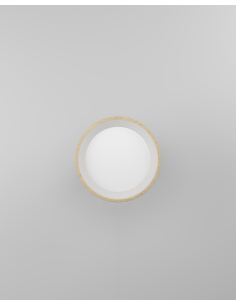 CeilingFan with light White wood - TORREYA 2