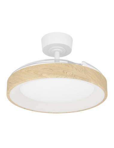 CeilingFan with light White - TORREYA