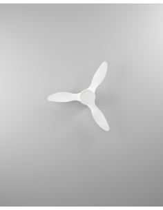 ceilingFan with light White - BARACARÈS 2