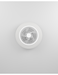 Ventilador de techo con luz Blanco - WINDLEY 2