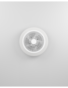 Ventilador de techo con luz Blanco - SALVADOR 2