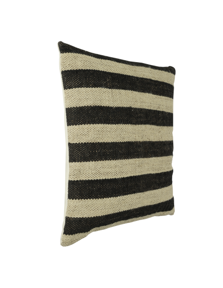 CHEVERY Black beige cushion