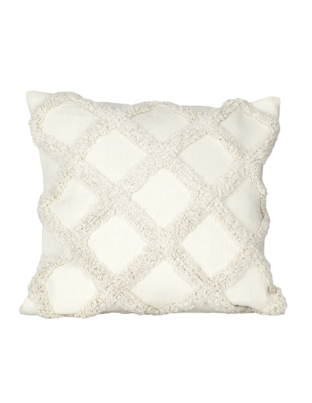 CHEVERY Cojín Crema-blanco