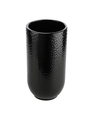 BUGALLON Black ceramic vase