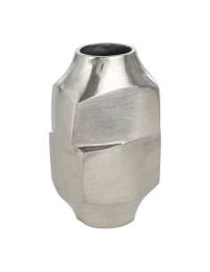 ABUCAY Metal Vase Nickel