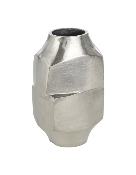 ABUCAY Metal Vase Nickel
