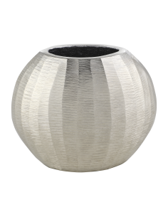 ABUCAY Metal Vase Nickel