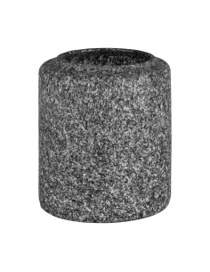 MAIZURU Jarrón de cristal Gris Oscuro
