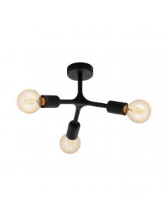 EGLO 98317 - BOCADELLA 1 Living Room Lamp in Black Steel