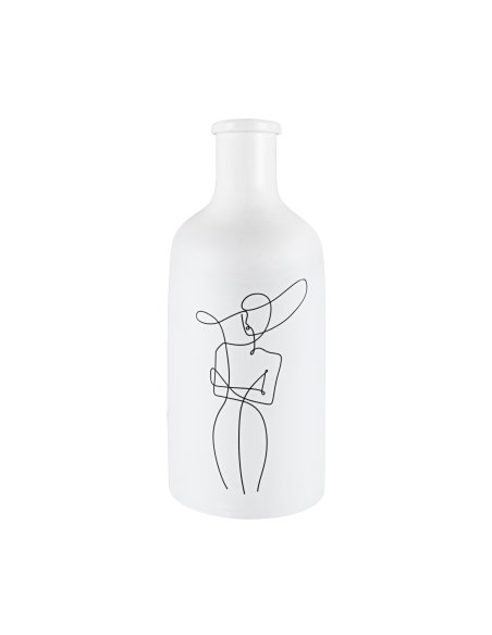 KITAKATA Ceramic Vase White Black