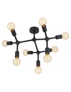 EGLO 98318 - BOCADELLA 1 Living Room Lamp in Black Steel