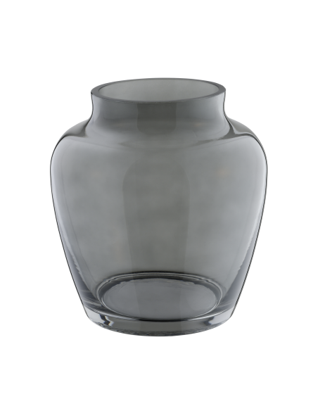 ASINDRO Jarrón de cristal Gris