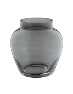 ASINDRO Glass Vase Gray