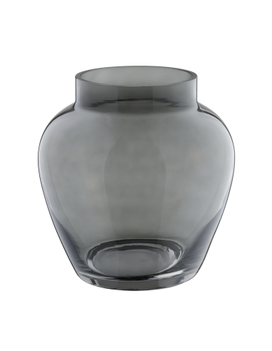ASINDRO Glass Vase Gray
