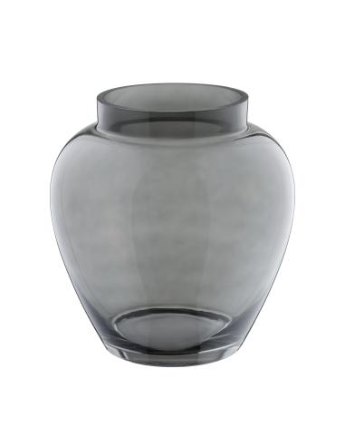 ASINDRO Jarrón de cristal Gris