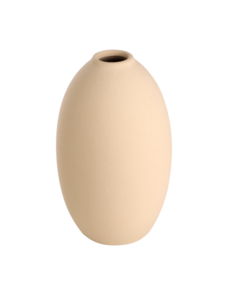 ANJABE Beige Ceramic Vase