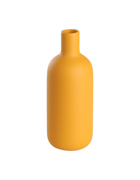 ANJABE Yellow Ceramic Vase