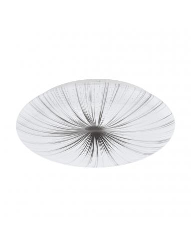 EGLO 98325 - NIEVES LED ceiling light in white steel and acrylic