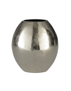 ABUCAY Metal Vase Nickel