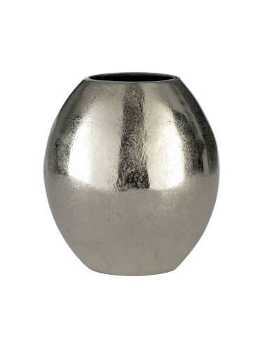 ABUCAY Metal Vase Nickel