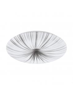 EGLO 98326 - NIEVES LED ceiling light in white steel and acrylic